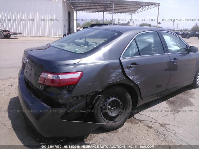 4T4BE46K39R126807 - 2009 TOYOTA CAMRY SE/LE/XLE GRAY photo 6