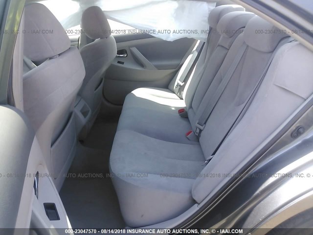 4T4BE46K39R126807 - 2009 TOYOTA CAMRY SE/LE/XLE GRAY photo 8