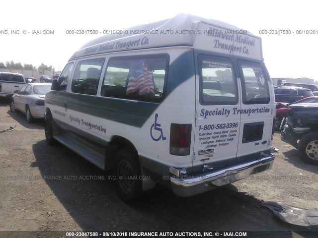 1FTNE2EW2DDA35556 - 2013 FORD ECONOLINE E250 VAN WHITE photo 3