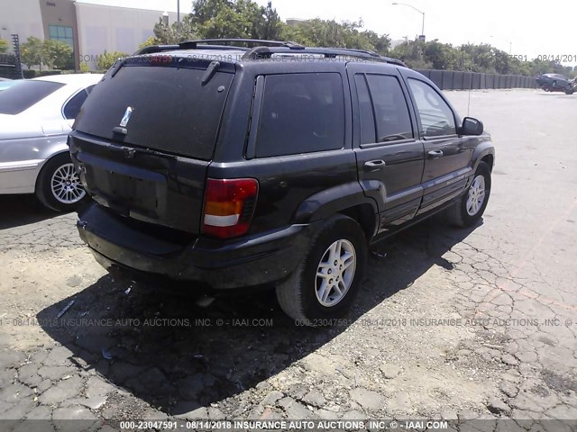 1J4GX48S64C331624 - 2004 JEEP GRAND CHEROKEE LAREDO/COLUMBIA/FREEDOM 黑色 照片 4