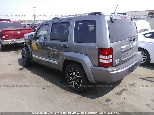 1C4PJMFK9CW153327 - 2012 JEEP LIBERTY JET GRAY photo 3