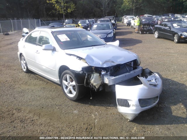 1YVHP84D785M11141 - 2008 MAZDA 6 S SILVER photo 1