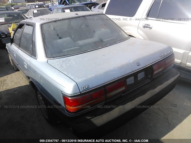 JT2SV21E3L3428107 - 1990 TOYOTA CAMRY DLX BLUE photo 3