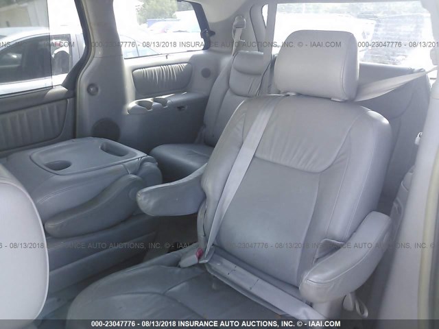 5TDZK22C27S063726 - 2007 TOYOTA SIENNA XLE/XLE LIMITED SILVER photo 8