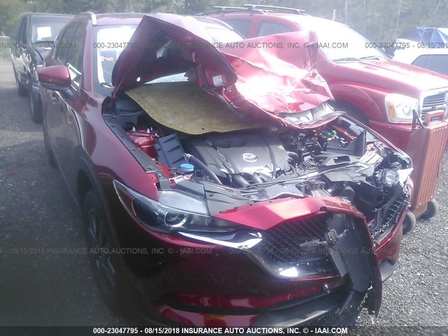 JM3KFBCM2J0324299 - 2018 MAZDA CX-5 TOURING RED photo 1