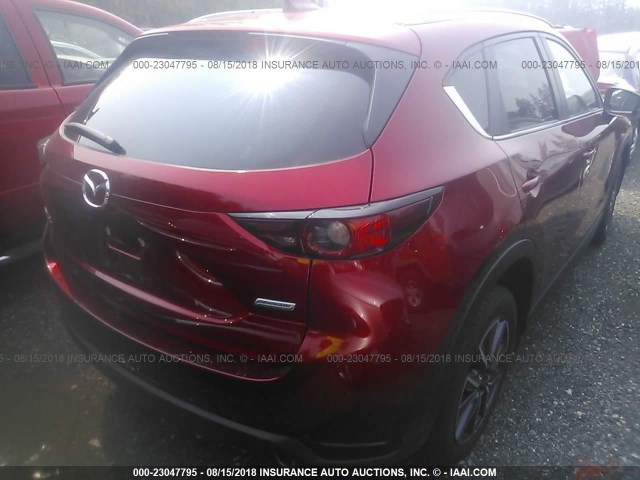 JM3KFBCM2J0324299 - 2018 MAZDA CX-5 TOURING RED photo 4