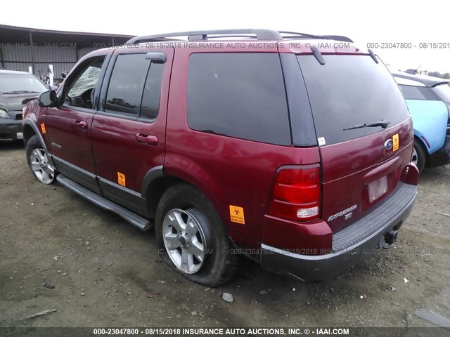 1FMZU73WX4ZA33976 - 2004 FORD EXPLORER XLT/XLT SPORT/NBX 红色 照片 3