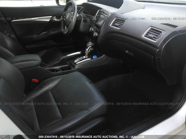 19XFB2F96EE064497 - 2014 HONDA CIVIC EXL 白色 照片 5