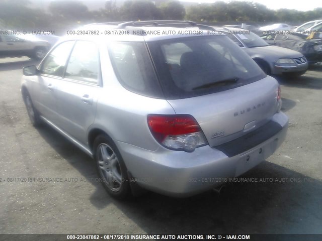 JF1GG67525H801817 - 2005 SUBARU IMPREZA RS SILVER photo 3