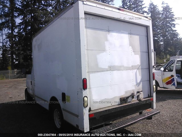 1FDNE35L85HA97447 - 2005 FORD E350 E350 SUPER DUTY CTWAY VAN WHITE photo 3