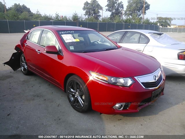 JH4CU2F6XDC012491 - 2013 ACURA TSX TECH RED photo 1