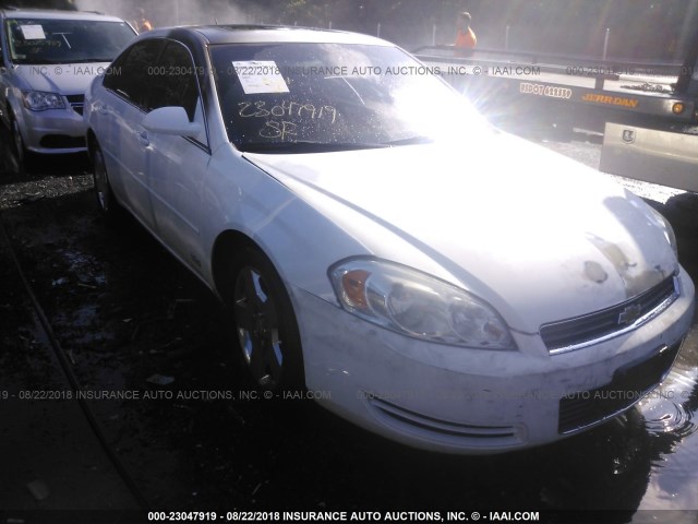 2G1WD58C069224127 - 2006 CHEVROLET IMPALA SUPER SPORT WHITE photo 1