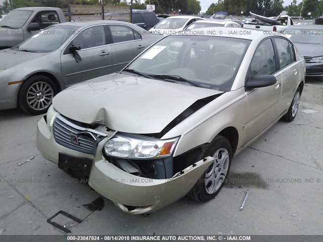 1G8AJ54F15Z142254 - 2005 SATURN ION LEVEL 2 金色 照片 2