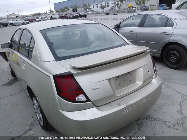 1G8AJ54F15Z142254 - 2005 SATURN ION LEVEL 2 金色 照片 3