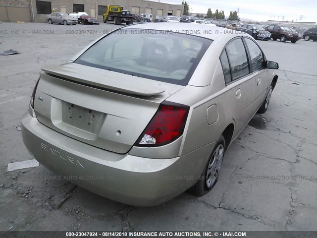 1G8AJ54F15Z142254 - 2005 SATURN ION LEVEL 2 金色 照片 4