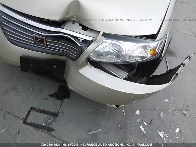 1G8AJ54F15Z142254 - 2005 SATURN ION LEVEL 2 金色 照片 6