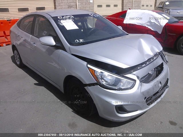 KMHCT4AE1GU947021 - 2016 HYUNDAI ACCENT SE SILVER photo 1