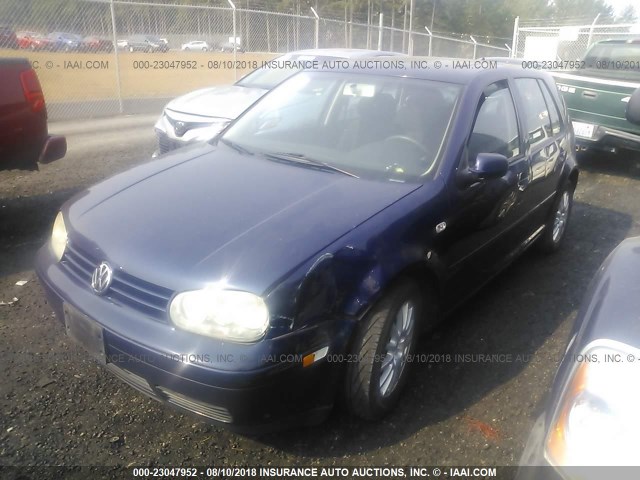 9BWGL61J064011524 - 2006 VOLKSWAGEN GOLF GLS BLUE photo 2