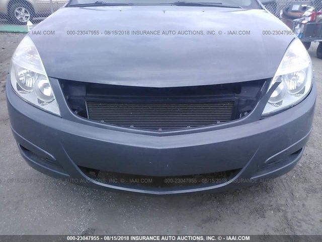 1G8ZS57N48F295073 - 2008 SATURN AURA XE GRAY photo 6