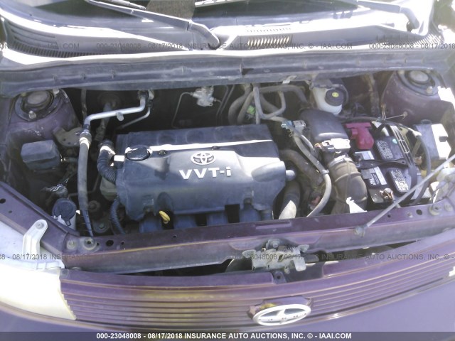 JTLKT324350213103 - 2005 TOYOTA SCION XB Kastanienbraun Foto 10