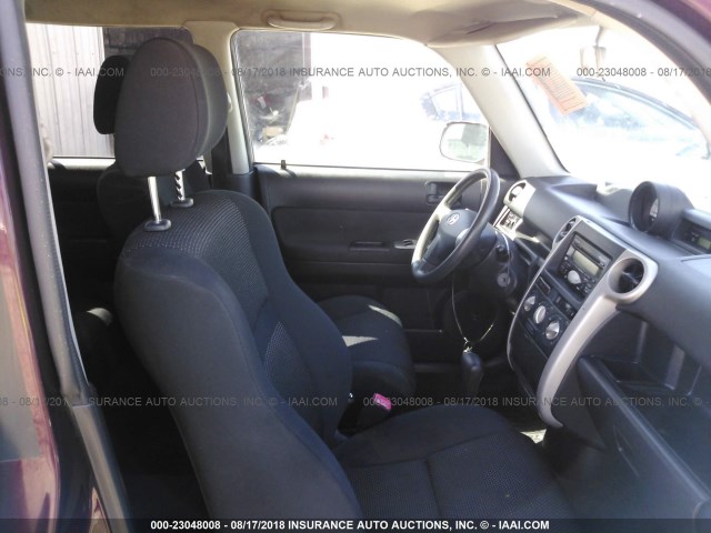 JTLKT324350213103 - 2005 TOYOTA SCION XB Kastanienbraun Foto 5
