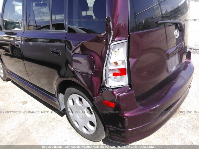 JTLKT324350213103 - 2005 TOYOTA SCION XB Kastanienbraun Foto 6