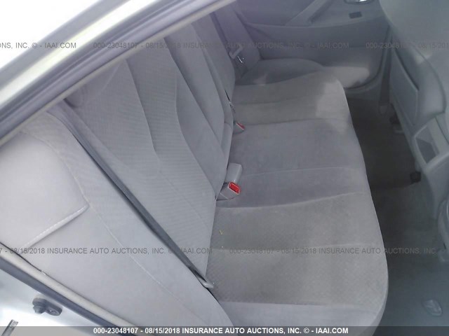 4T1BE46K07U613373 - 2007 TOYOTA CAMRY NEW GENERAT CE/LE/XLE/SE SILVER photo 8