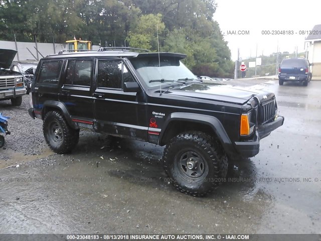 1J4FJ68S1TL139132 - 1996 JEEP CHEROKEE SPORT/CLASSIC BLACK photo 1