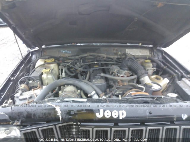 1J4FJ68S1TL139132 - 1996 JEEP CHEROKEE SPORT/CLASSIC შავი ფოტო 10