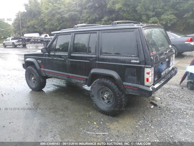 1J4FJ68S1TL139132 - 1996 JEEP CHEROKEE SPORT/CLASSIC შავი ფოტო 3