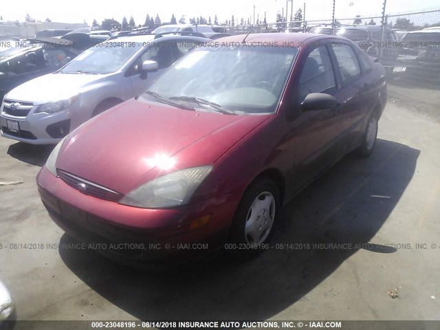 1FAFP33P23W261783 - 2003 FORD FOCUS LX RED photo 2