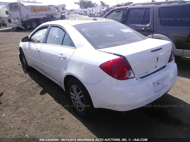 1G2ZG528954143584 - 2005 PONTIAC G6 WHITE photo 3