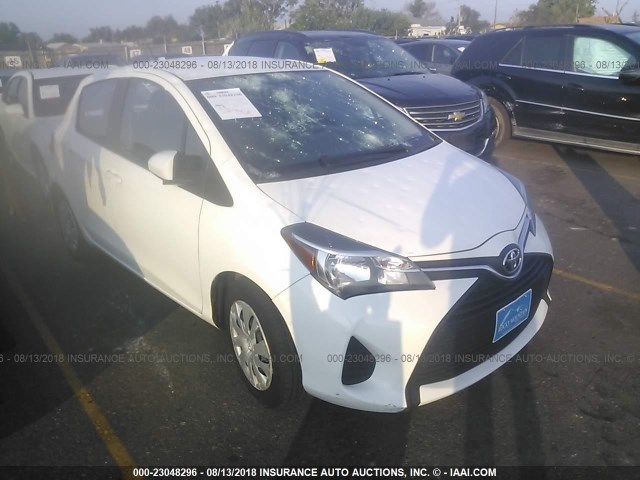 VNKKTUD31GA069724 - 2016 TOYOTA YARIS L/LE/SE WHITE photo 1