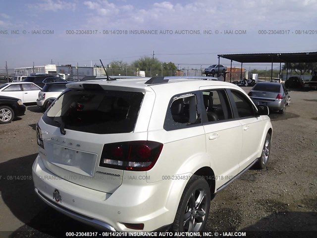 3C4PDCGG0GT240959 - 2016 DODGE JOURNEY CROSSROAD WHITE photo 6