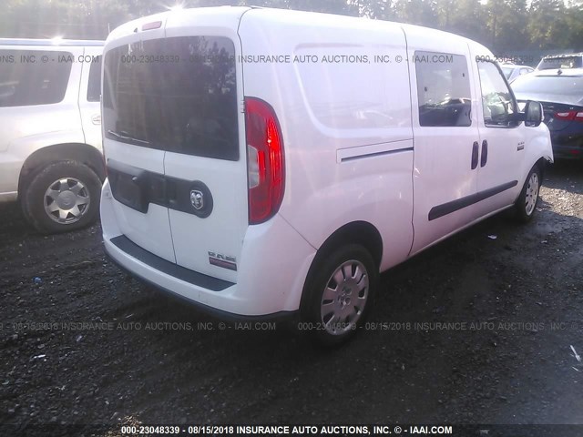 ZFBERFBB9H6G57214 - 2017 RAM PROMASTER CITY SLT WHITE photo 4