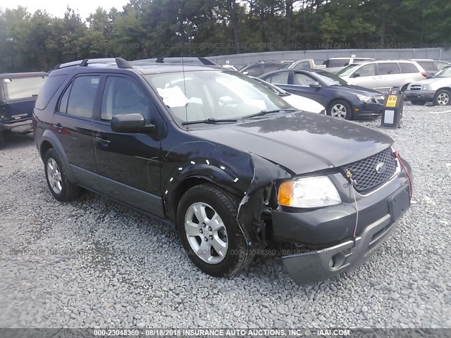 1FMDK02117GA17257 - 2007 FORD FREESTYLE SEL GRAY photo 1