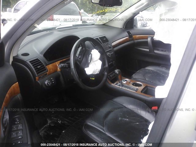 5GZER23758J199129 - 2008 SATURN OUTLOOK XR ვერცხლისფერი ფოტო 5