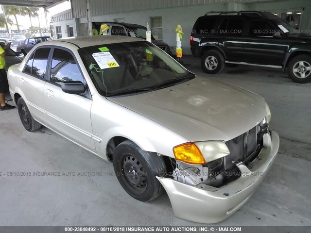 JM1BJ222XY0297953 - 2000 MAZDA PROTEGE DX/LX GOLD photo 1