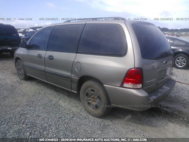 2FMZA51664BB20986 - 2004 FORD FREESTAR SE GOLD photo 3