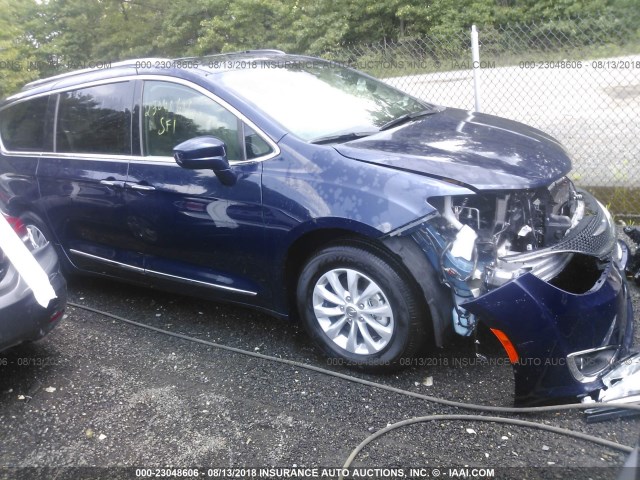 2C4RC1BG5JR317326 - 2018 CHRYSLER PACIFICA TOURING L Կապույտ լուսանկար 1