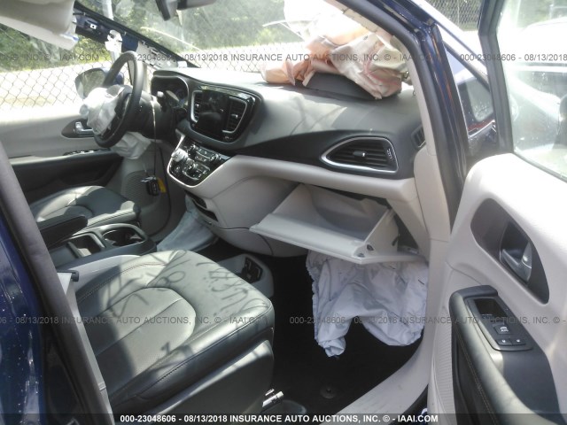 2C4RC1BG5JR317326 - 2018 CHRYSLER PACIFICA TOURING L Կապույտ լուսանկար 5