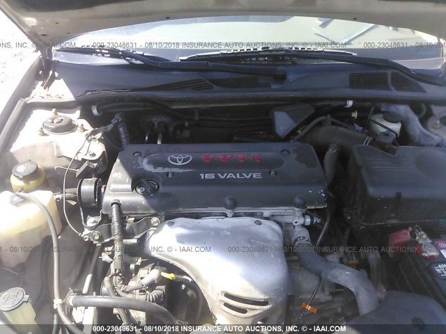 4T1BE32K94U848866 - 2004 TOYOTA CAMRY LE/XLE/SE Qızıl foto 10