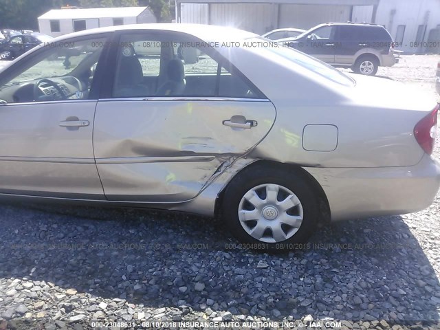 4T1BE32K94U848866 - 2004 TOYOTA CAMRY LE/XLE/SE Qızıl foto 6