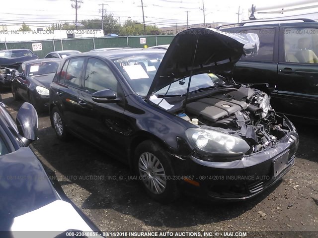 WVWDB7AJ6BW090587 - 2011 VOLKSWAGEN GOLF BLACK photo 1
