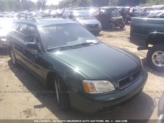 4S3BH635137304364 - 2003 SUBARU LEGACY L/L SPECIAL GREEN photo 1