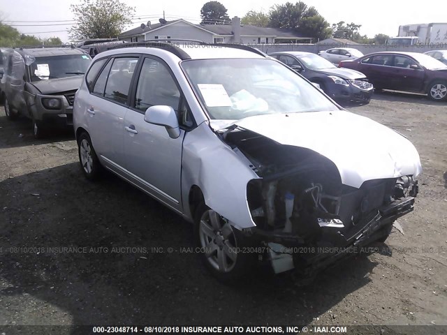 KNAFG526987129004 - 2008 KIA RONDO LX/EX SILVER photo 1