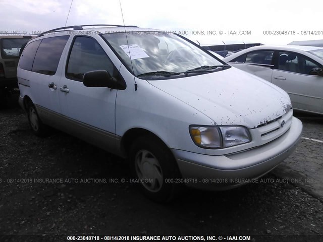 4T3ZF13CXYU301447 - 2000 TOYOTA SIENNA LE/XLE WHITE photo 1