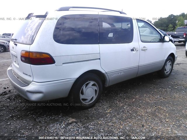 4T3ZF13CXYU301447 - 2000 TOYOTA SIENNA LE/XLE WHITE photo 4