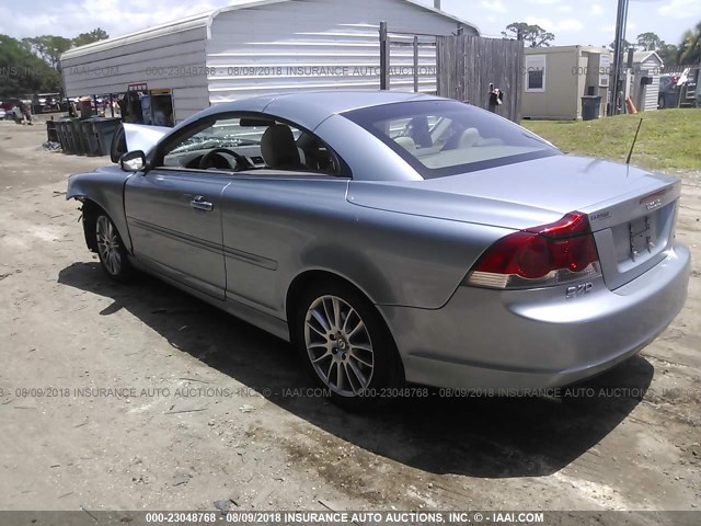 YV1MC67218J048416 - 2008 VOLVO C70 T5 BLUE photo 3