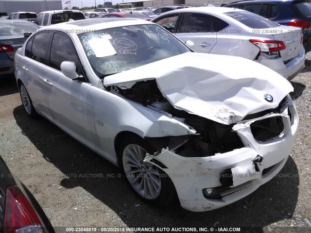 WBAPM7C52AA367378 - 2010 BMW 335 I WHITE photo 1